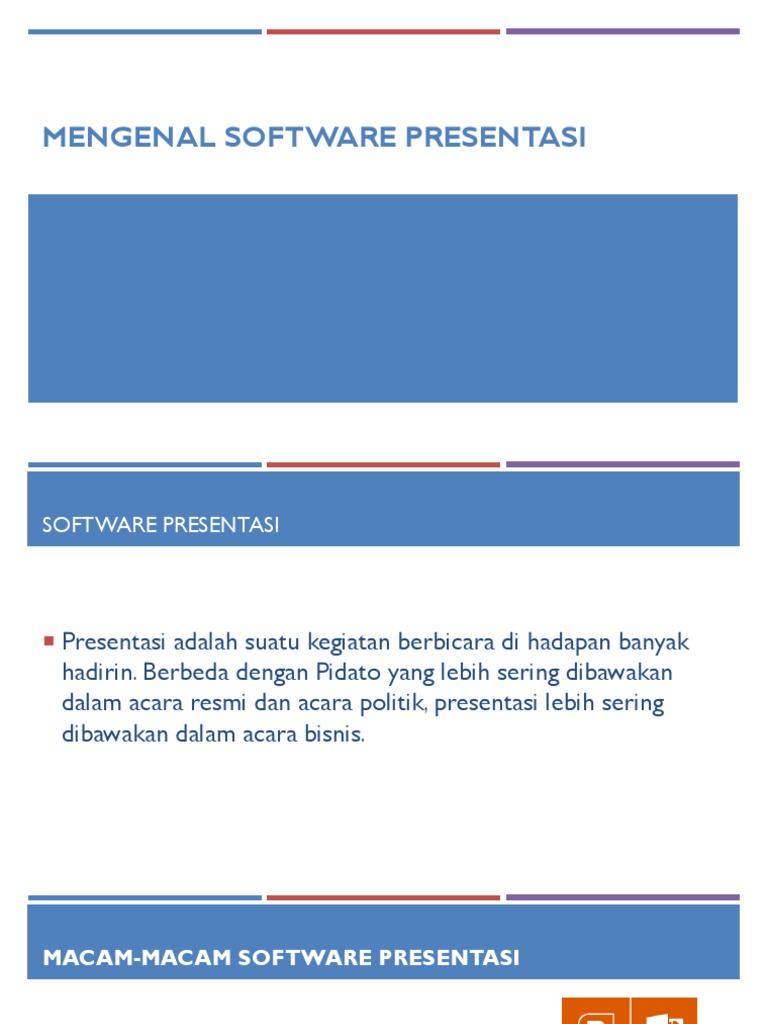 Mengenal Software Presentasi | PDF | Komputer