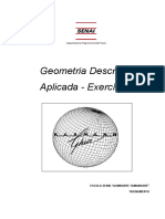 Geometria Descritiva Aplicada - Exercícios