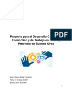 Proyecto para El Desarrollo Comercial, Económico y de Trabajo en CABA y Provincia de Buenos Aires PDF