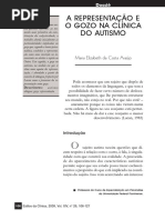 A Representação e o Gozo Na Clínica Do Autismo
