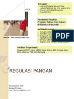 Regulasi Pangan (Anang Usman)