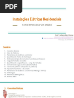 Instalações Elétricas - Dimensionamento