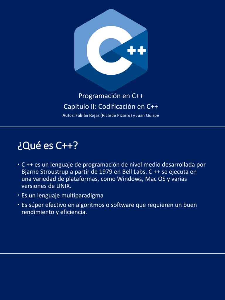 Codificación en C++: Fundamentos Esenciales | PDF | Puntero ...