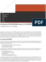 Accessing AVR EEPROM Memory in AVRGCC