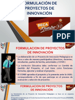 Formulacion de Proyectos de Innovación Ss2