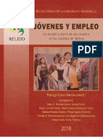 Jóvenes y Empleo. Un estudio a partir de una muestra en las ciudades de Bolivia.
