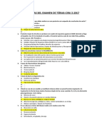 Preguntas Del Examen de Tórax Ciru 2 2017