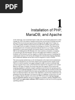 Installation of PHP MariaDB and Apache - (Bonus Chapter 1)