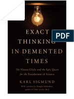 Karl Sigmund Douglas Hofstadter Exact Thinking in Demented Times The Vienna Circle and The Epic Qu