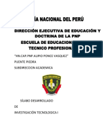 "HN - Cap.Pnp - Alipio Ponce Vasquez" Puente Piedra Subdireccion Academica