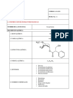 Ficha Toxicológica. Escopolamina JHON DIAZ 