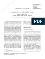 complicaciones cirugia ortognatica