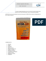 Hydr Aid Use