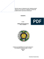 Analisis Pengolahan Limbah PLTU Labuhan Angin