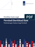 Penelitian Sosio Legal PERDATA Pembeli Beritikad Baik PDF