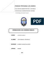 Operaciones Con Numeros Reales PDF