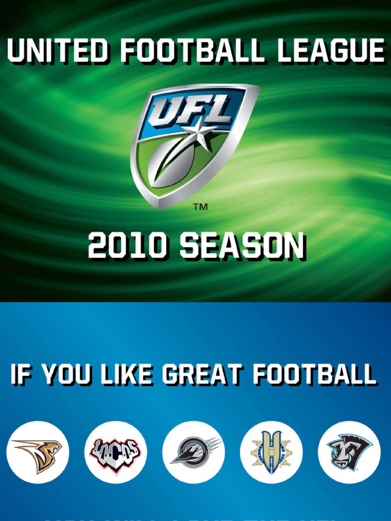 United Football League 2010 Season Initial Public Offering National
