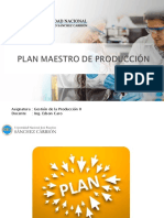 Plan Maestro de Producción