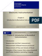 Electronic Instrumentation: Introduction To Biomedical Instrumentation