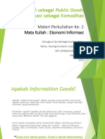 Karakteristik Informasi Sebagai Public G PDF