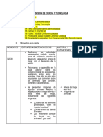 Sesión de Ciencia y Tecnología