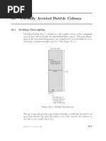 Partially Aerated Bubble Column: 10.1 Problem Description