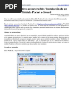 Crear un archivo autoextraíble Pocket e-Sword
