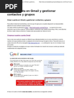 Download Crear Cuenta en Gmail y Gestionar Contactos y Grupos by Luca Alvarez SN37968925 doc pdf