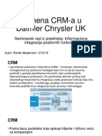 CRM - Prezentacija