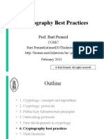 Preneel Cryptography Best Practices 2011