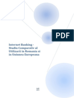 Internet Banking - Studiu Comparativ Al Utilizarii in Romania Si in Uniunea Europeana