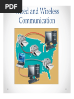 Wired and Wireless Communication