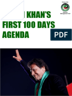 100 Days Agenda of PTI Govt 