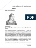 Yotambién Como Indicador de Rendimiento Para Las Empresas