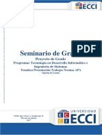 Temática Presentación Trabajos de Grado - APA - 2017-2 