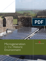 Microgeneration in The Historic Environment