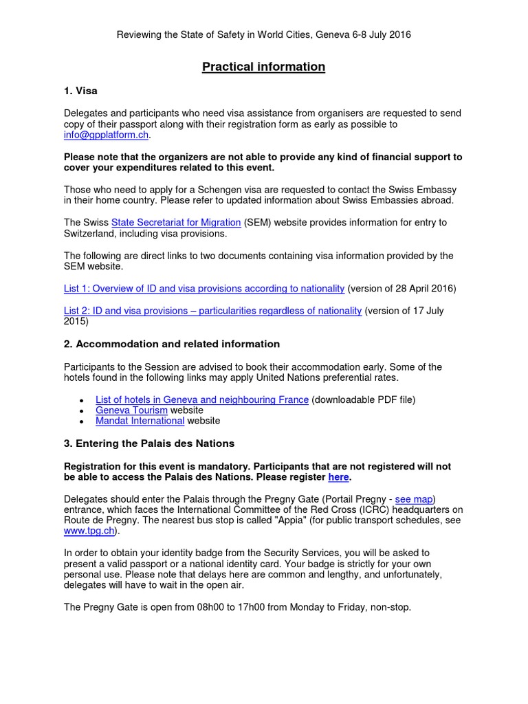 Practical Information | PDF | Business | Social Science
