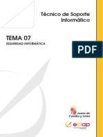 TEMA 7 TECNICO SOPORTE INFORMATICO JCYL