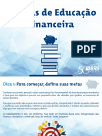 Cartilha Dicas Educacao Financeira