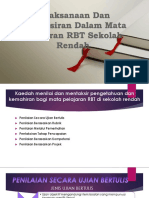 Tajuk 7-Pelaksanaan & Pentaksiran DLM RBT Sekolah Rendah