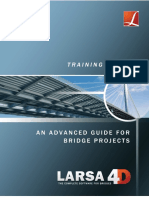 LARSA 4D Advanced Training Manual For Bridge Projects