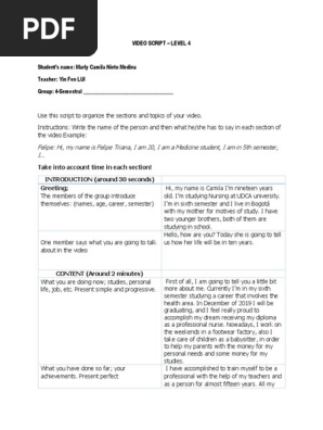 Video Script