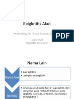 Epiglotitis Akut