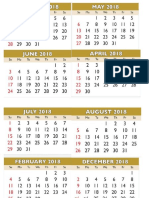 Calendar i o