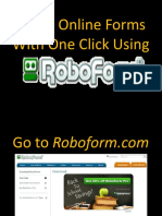 Liaa - Cariaga - Filling Online Forms With One Click Using Roboform