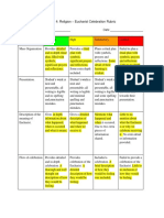 Yr4 Re Rubric