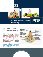 Gizi Seimbang Komunitas