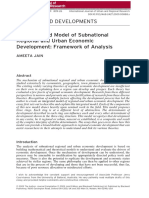 13 - JAIN -- An Integrated Model of Subnational Regional and Urban Economic Development