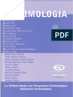 Victimologia - La Vactima Desde Una Perspectiva General PDF