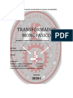 2°informe Transformador Monofasico